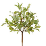 Glittered Mistletoe Pick