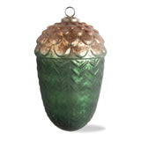 Green & Gold Acorn Ornaments
