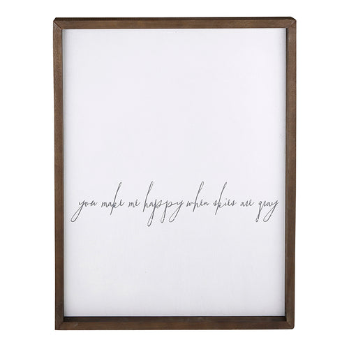 Make Me Happy Wall Art