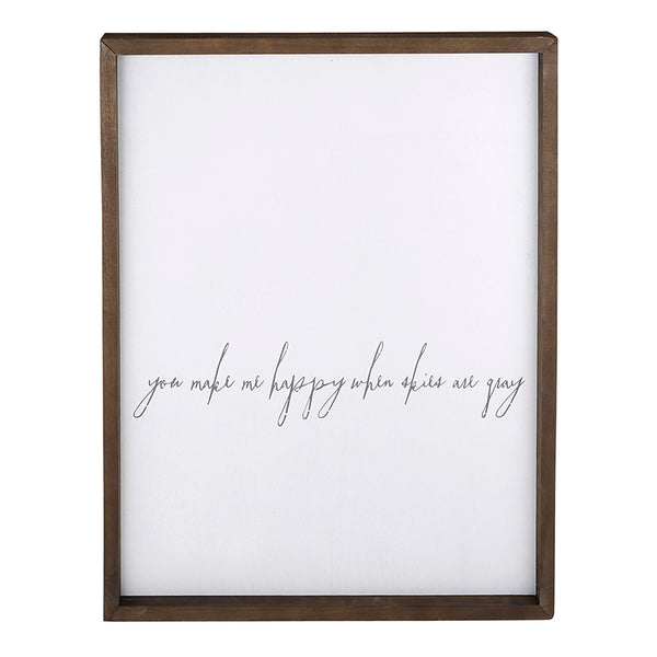 Make Me Happy Wall Art