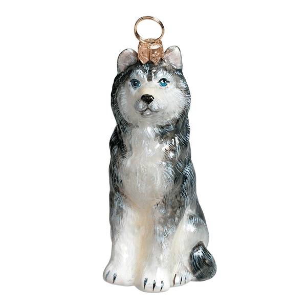 Siberian Husky Ornament