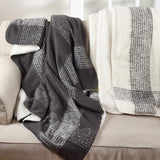 Faux Mohair Plaid Throw - 50