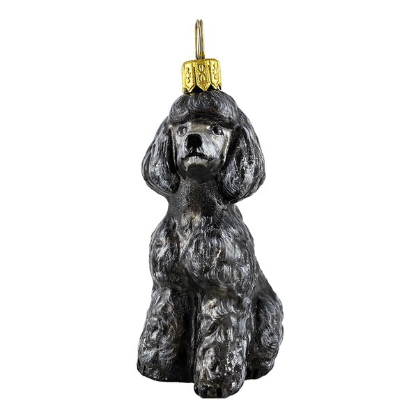 Toy Poodle - Gray Ornament