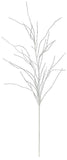 White Glitter Branch