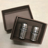 Old Silver Salt and Pepper Set