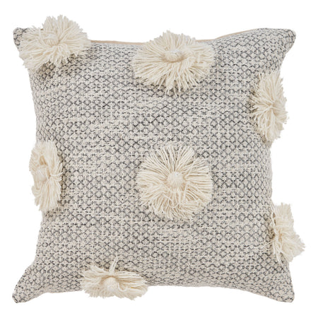 Bold Botanicals Embroidered Pillow