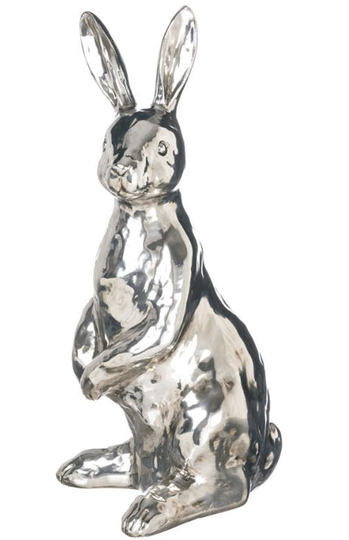 Silver Standing Bunny