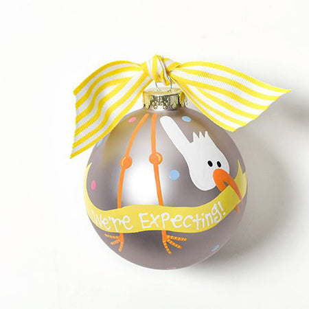 Tis The Season To Be Jolly Glass Ornament