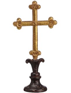 Gold Tabletop Cross