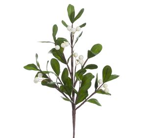 Mistletoe Pick w/Cream Berries