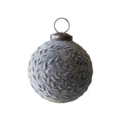 Antique Gold Glass Ornament