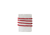 Red Wool Ball Garland