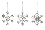 Snowflake Beaded Ornament - 6