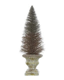 Copper Bottle Brush Tree in Urn