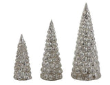 Bubbled Mercury Glass Trees