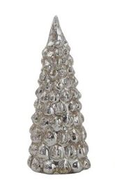 Bubbled Mercury Glass Trees