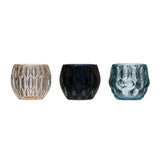 Pressed Glass Tealight Holders