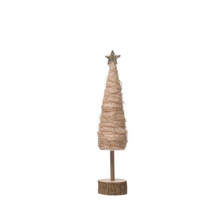 Snow-Capped Silver Snowy Cone by Old World Christmas