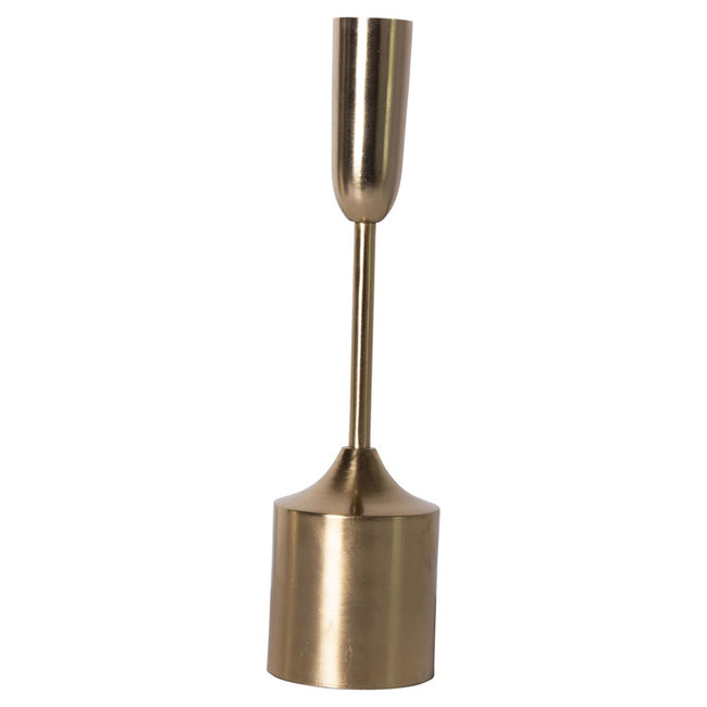 Modern Gold Candlesticks