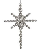 Rhinestone Cross Ornament