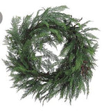 Cedar Twig Wreath - 28